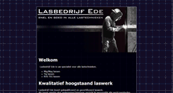 Desktop Screenshot of lasbedrijf-ede.nl